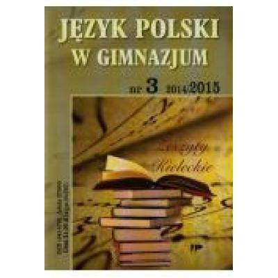 Język polski w gimnazjum 3 2014/2015