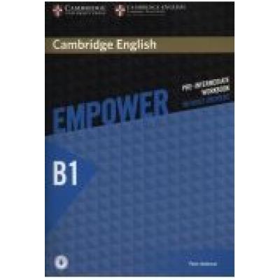 Cambridge english empower pre-intermediate b1. workbook without answers with downloadable audio