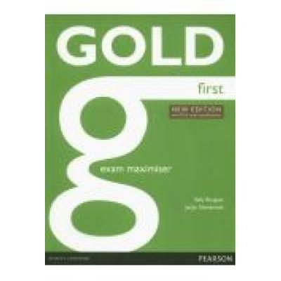 Gold first new exam maximiser with online audio no key