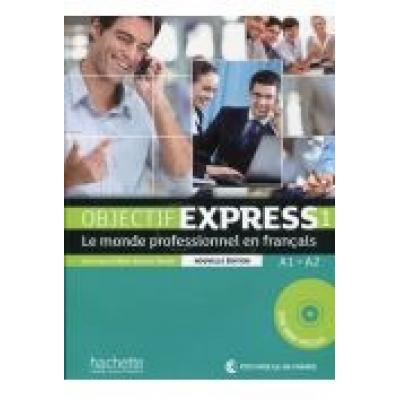 Objectif express 1 podręcznik + cd rom hachette