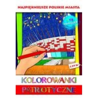 Kolorowanki patriotyczne. najpiękniejsze polskie miasta