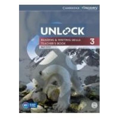 Unlock: reading & writing skills 3 tb with dvd