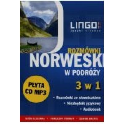 Norweski w podróży rozmówki 3 w 1 + cd