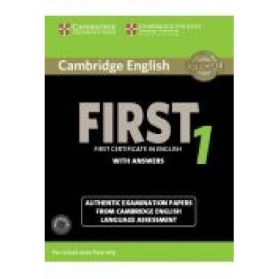 Cambridge english first 1 sb with answers and audio