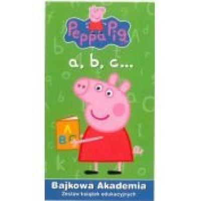 Bajkowa akademia abc świnka peppa zestaw książek edukacyjnych