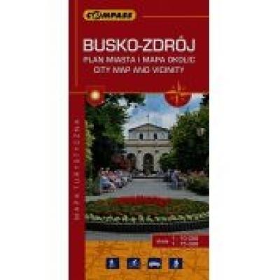 Plan miasta - busko-zdrój i okolice