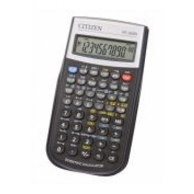 Kalkulator naukowy citizen sr-260n 10 cyfr 154x80mm czarny, etui