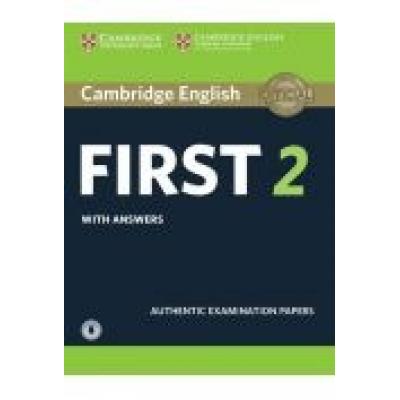 Cambridge english first 2 sb with answers and audio