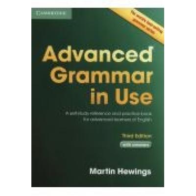 Advanced grammar in use 3ed with answers