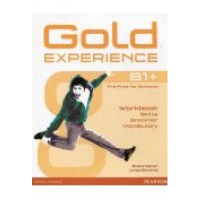 Gold experience b1+ language and skills wb pearson