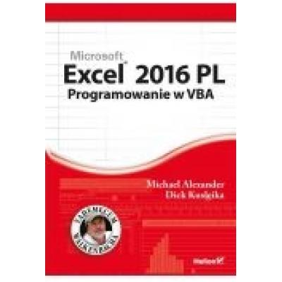 Excel 2016 pl. programowanie w vba