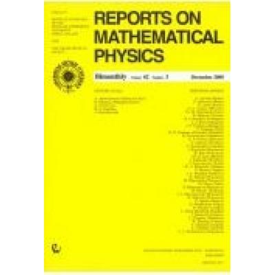 Reports on mathematical physics 62/3 2008