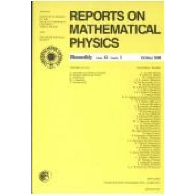 Reports on mathematical physics 62/2 2008
