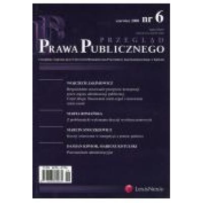 Przegląd prawa publicznego 2008/06