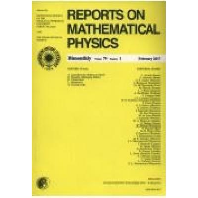 Reports on mathematical physics 79/1 2017