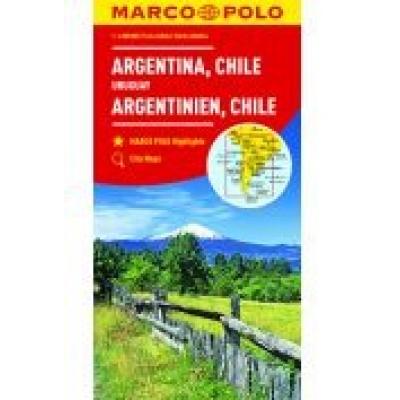 Mapy kontynentalne argentyna...1:4 mil. marco polo