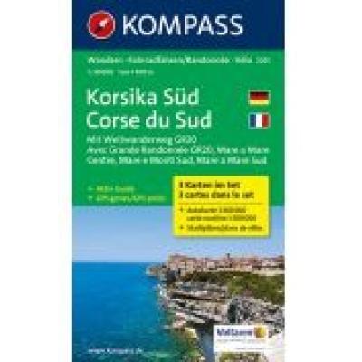 Korsika sd 1:50 000 kompass