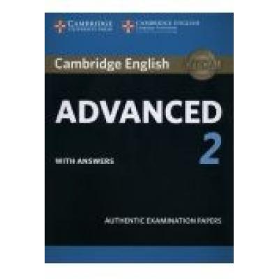 Cambridge english advanced 2 sb with answers