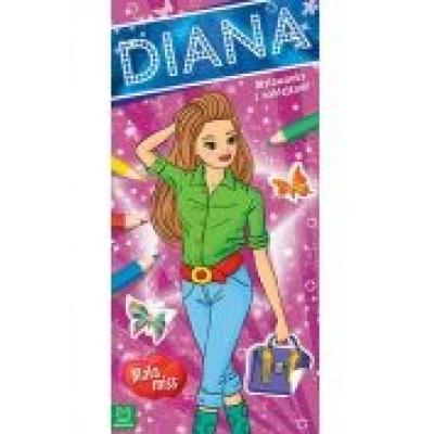 Diana malowanka z naklejkami