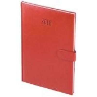 Kalendarz 2021 b5 dzienny nebraska magnes czerwony