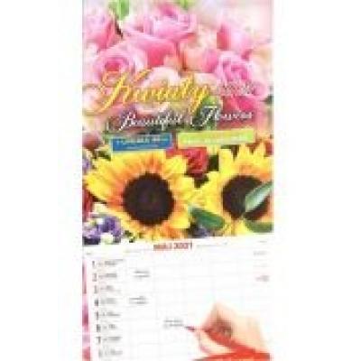 Kalendarz 2021 kwiaty
