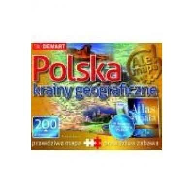 Puzzle: polska-krainy geograficzne+atlas