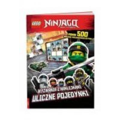Lego (r) ninjago. wyzwania z naklejkami. uliczne...