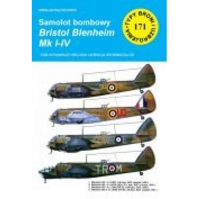Samolot bombowy bristol blenheim mk i-iv