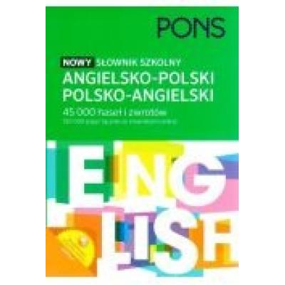 Nowy słownik szkolny ang-pol-ang pons