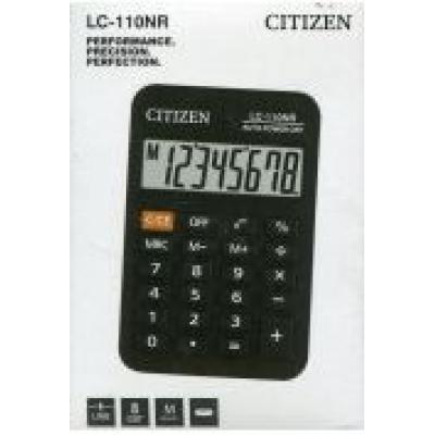 Kalkulator citizen kieszonkowy 8 cyfrowy lc-110nr
