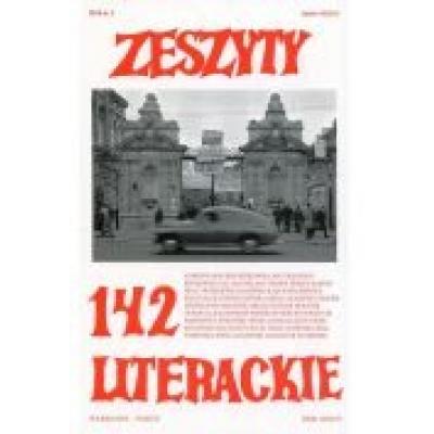Zeszyty literackie 142/2/2018