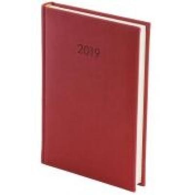Kalendarz 2021 a4 dzienny vivella czerwony