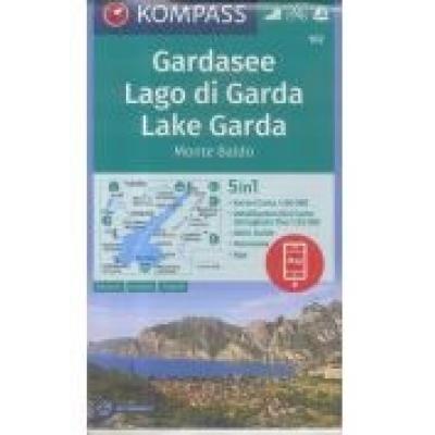 Gardasee/lago di garda/lake garda 1:50 000 kompass