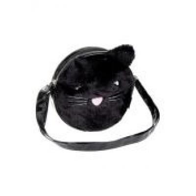 Torebka na ramię czarny kot