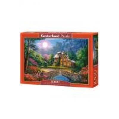 Puzzle 1000 cottage in the moon garden castor