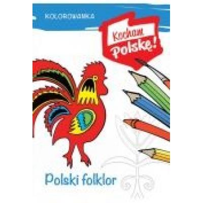 Kolorowanka. polski folklor