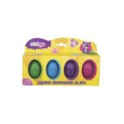 Kredki dla dzieci jajka 4 kolory strigo