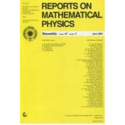 Reports on mathematical physics 79/3 2009