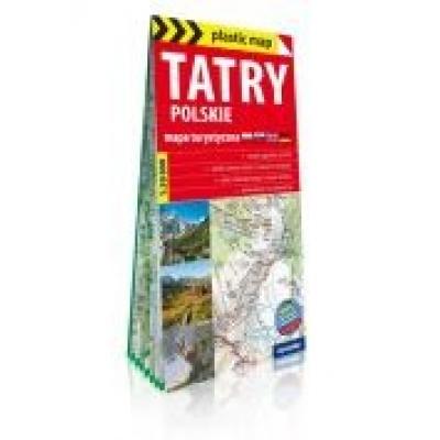 Plastic map tatry polskie 1: 30 000 mapa tur.