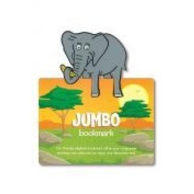 Zwierzęca zakładka do książki - jumbo - słoń