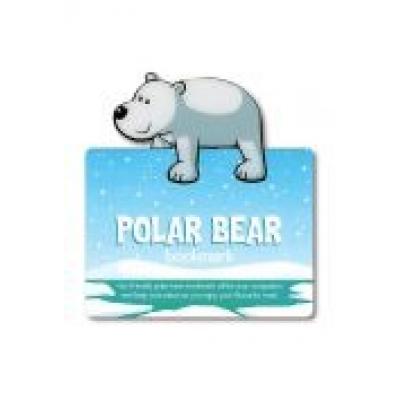 Zwierzęca zakładka do książki - niedźwiedź polarny