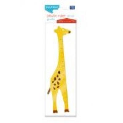Linijka plastikowa żyrafa