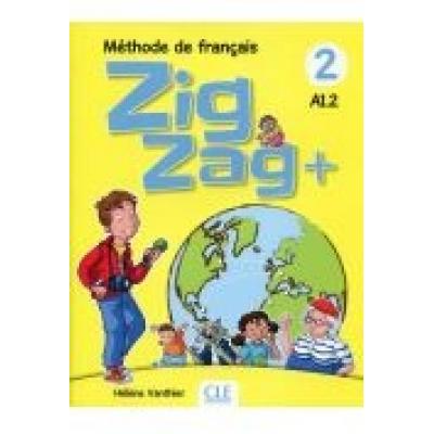 Zig zag plus 2 a1.2 podręcznik + cd cle