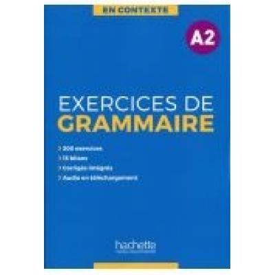 En contexte: exercices de grammaire a2 - podręcznik + klucz odp.