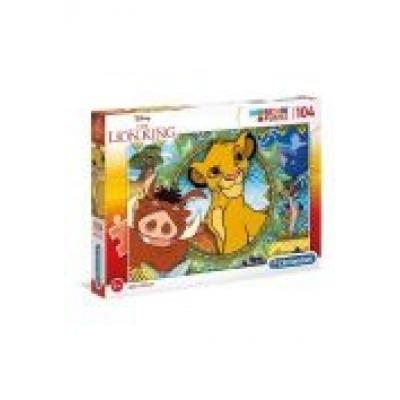 Puzzle 104 super kolor lion king