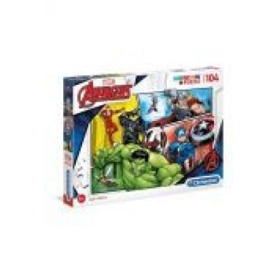 Puzzle 104 super kolor marvel avengers