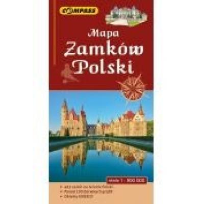 Mapa turystyczna - zamków polski
