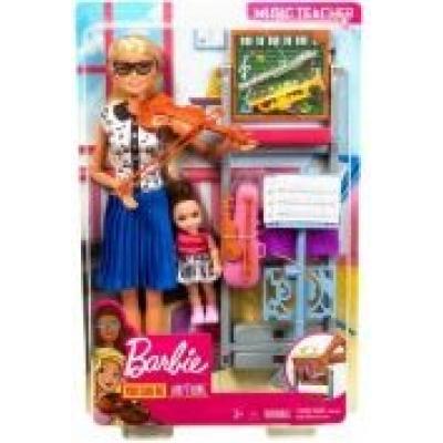 Barbie kariera - nauczycielka muzyki z zestawem