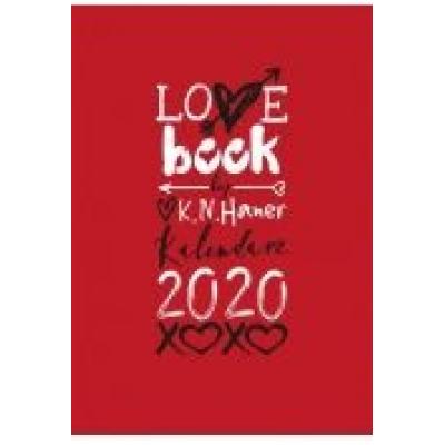 Love book by k.n. haner. kalendarz 2020