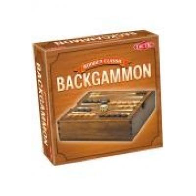 Gra planszowa. wooden classic backgammon